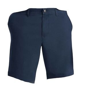 Men's Everyday Stretch Flat Front Short, Blue, Size 40, 9" Inseam + Free Ship